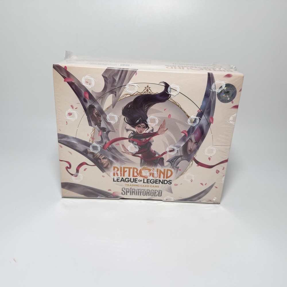 Riftbound League Of Legends Spiritforged Booster Box Sealed