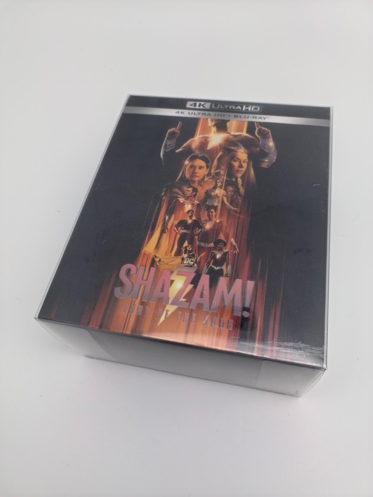 Manta Lab Shazam! Fury Of The Gods Steelbook  4K+2D  1-Click Boxset，New/Sealed