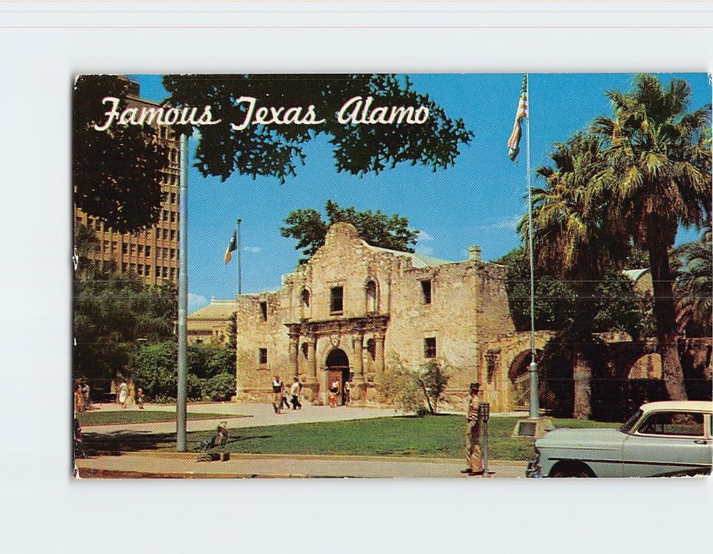 Postcard The Alamo San Antonio Texas USA