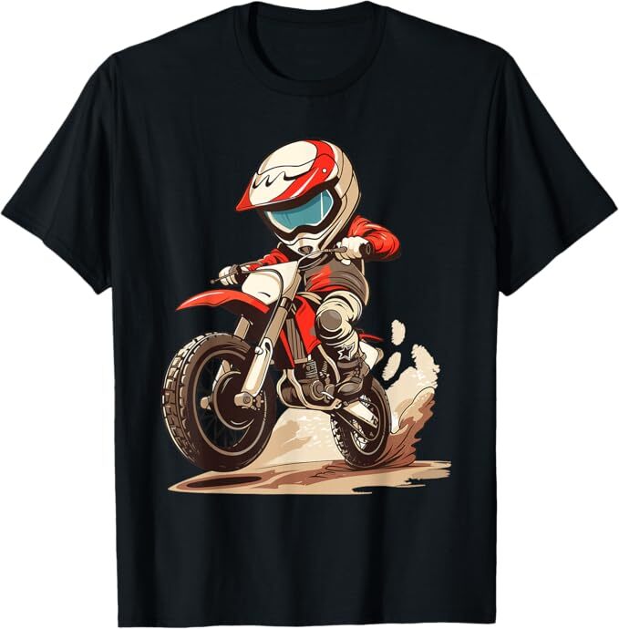 Motocross and dirt bike for kids Kids Dirt Bike T-Shirt
