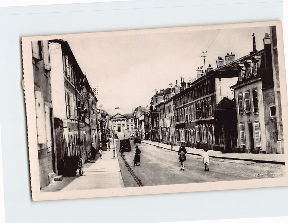 Postcard Rue Carnot in Commercy France