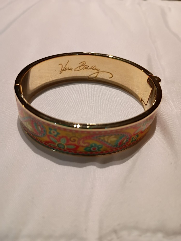 Vera Bradley Hinged Bangle Bracelet