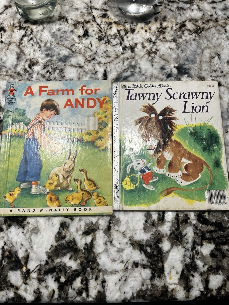 Vintage 1952 Era Kids Classic Book A Little Golden Lot 2