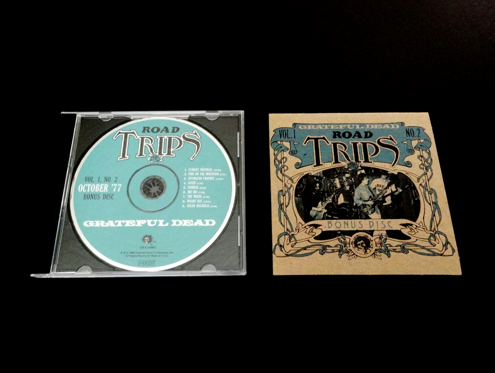 Grateful Dead Road Trips Vol. 1 No. 2 October '77 Bonus Disc CD 1977 Fall 1-CD