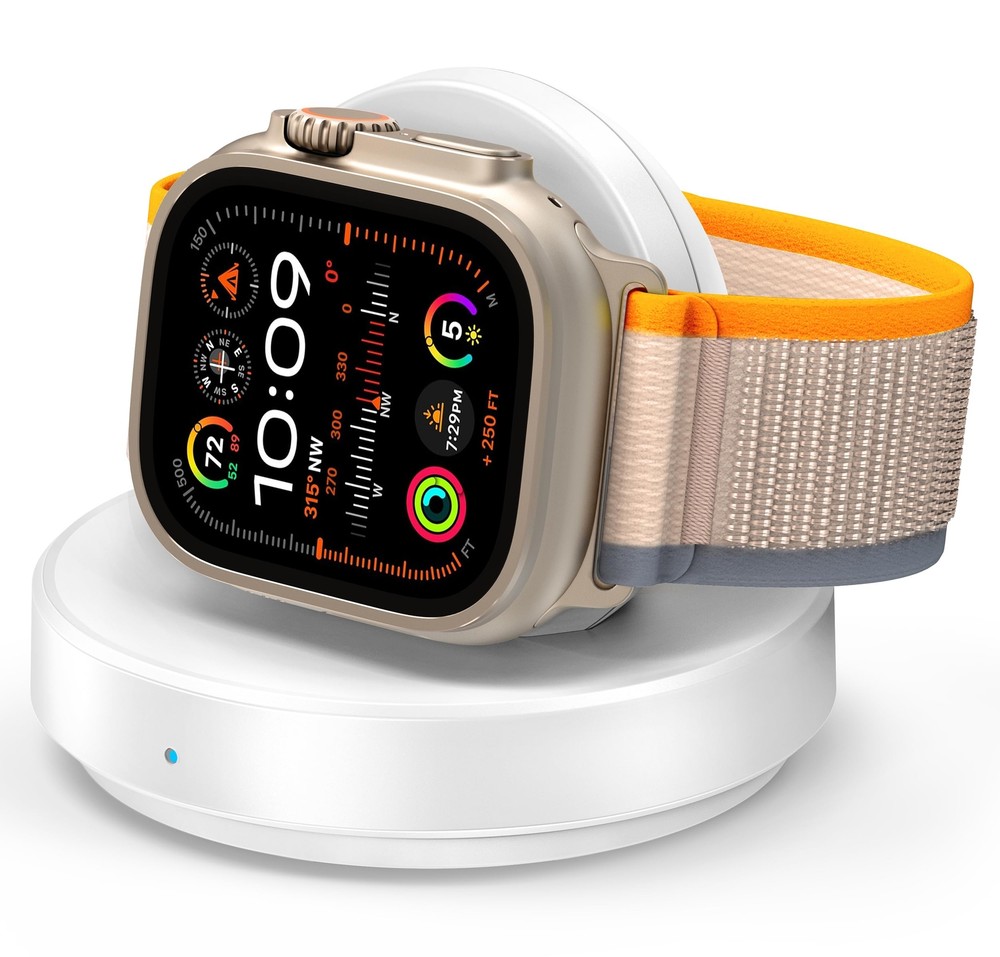 ZAPOGO Portable Magnetic Charging Dock for Apple Watch, Wireless Fast Watch Char