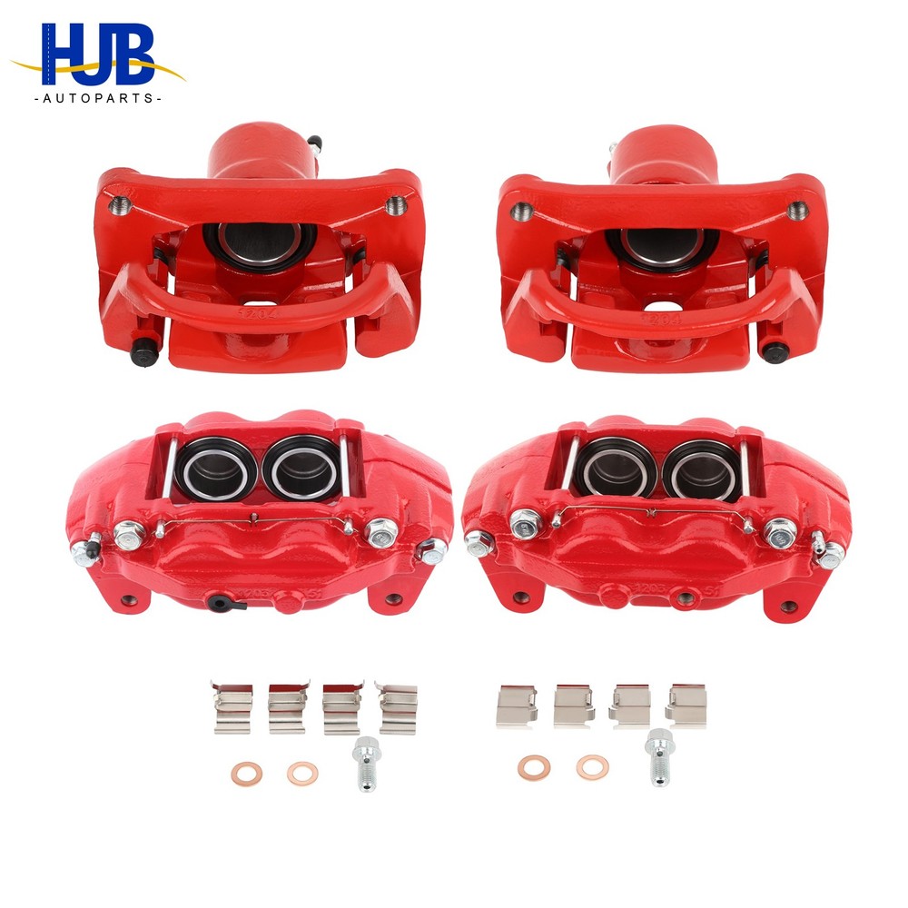 Front and Rear Brake Calipers s For Toyota Sequoia  2008-17 Tundra 2007-2015