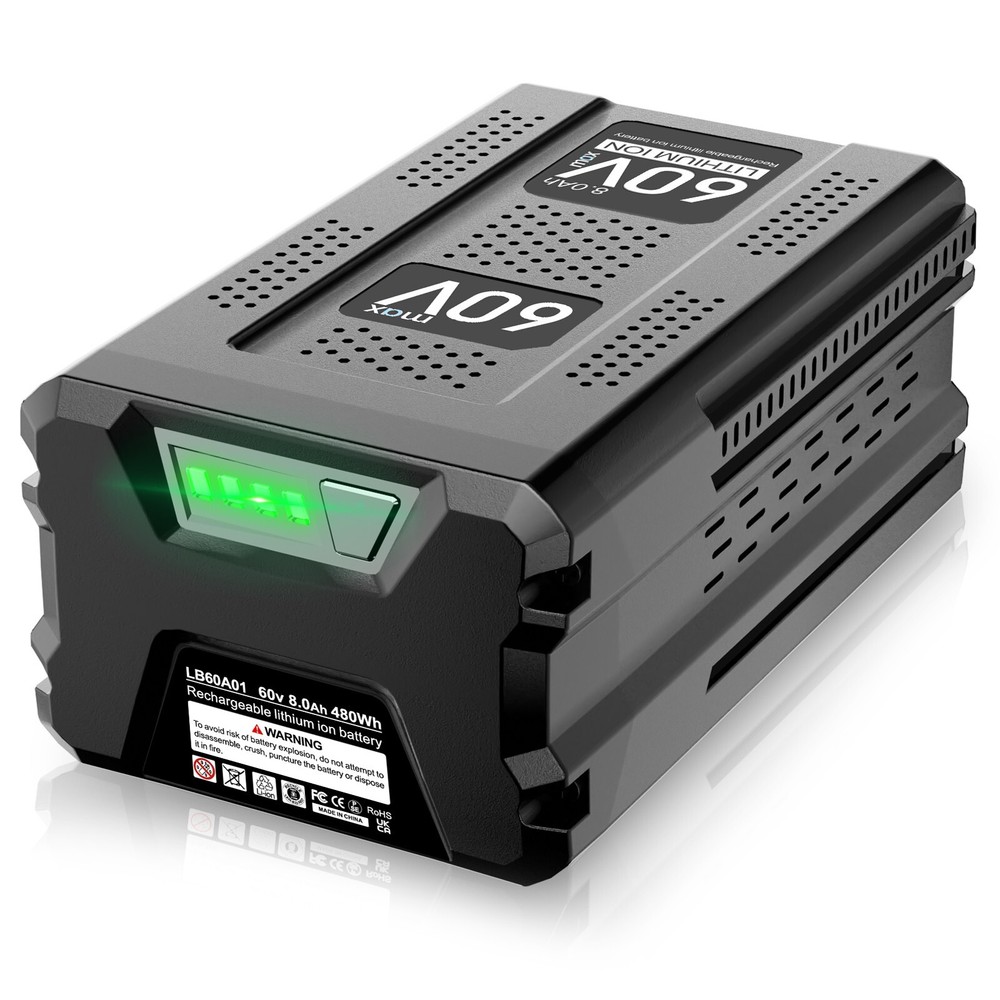 8 Ah Lithium-ion Battery Pack LB60A03 For Greenworks Pro 60V Max LB60A04 LB60A00