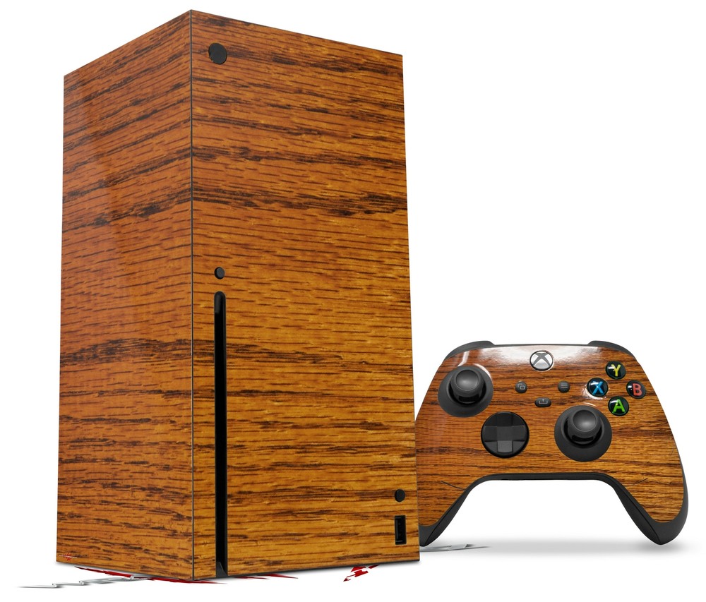 Skin Set for XBOX Series X Wood Grain - Oak 01