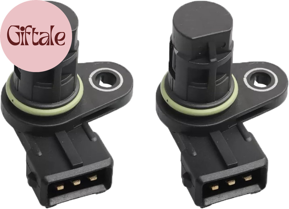 2Pcs Engine Camshaft Position Sensor Compatible with Hyundai Elantra Elantra Cou