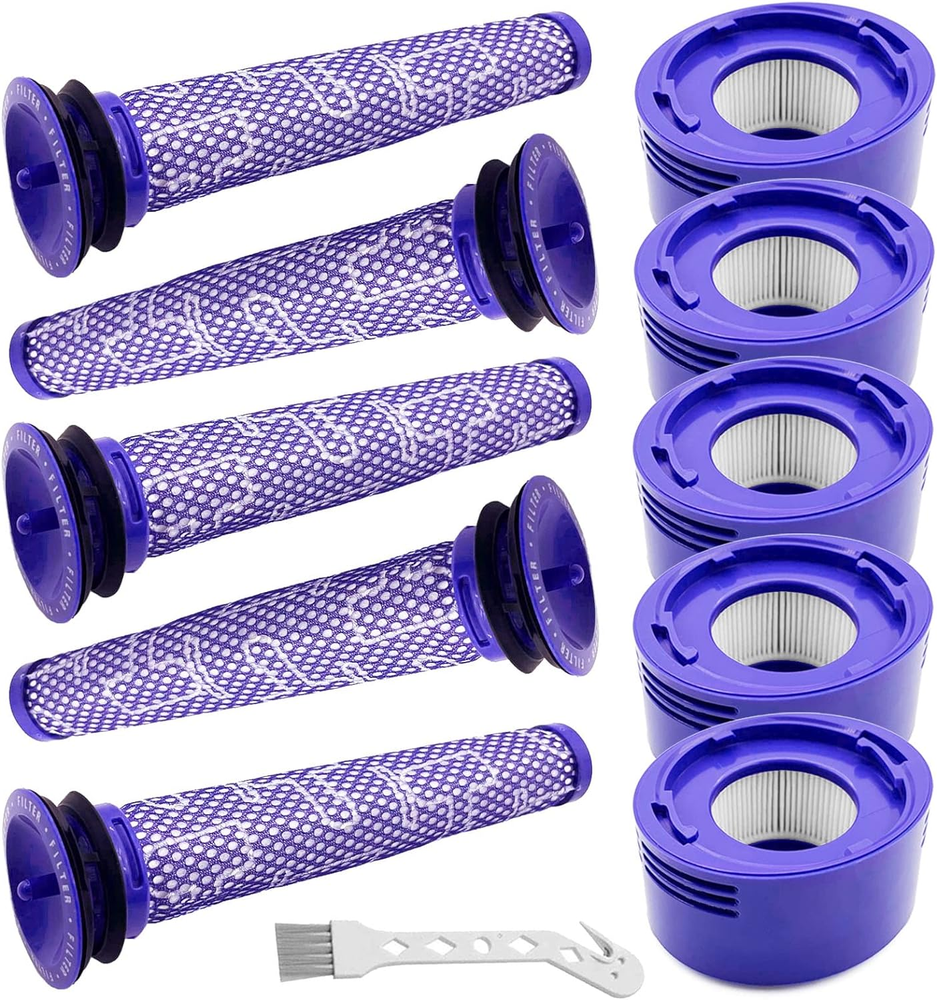 10 Pack Dyson V7 V8 Cordless Vacuum Replacement Filters