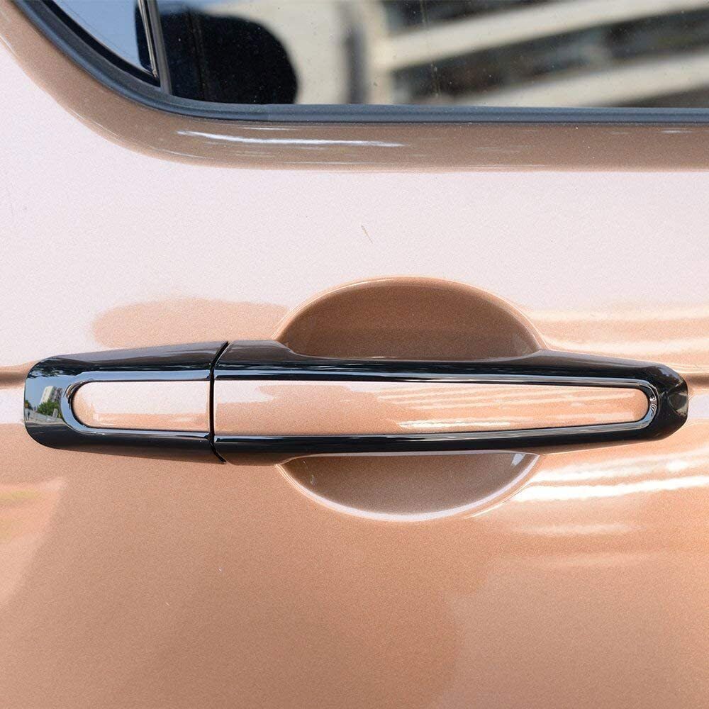 For Land Rover Range Rover & Discovery Black ABS Car Exterior Door Handle Trim