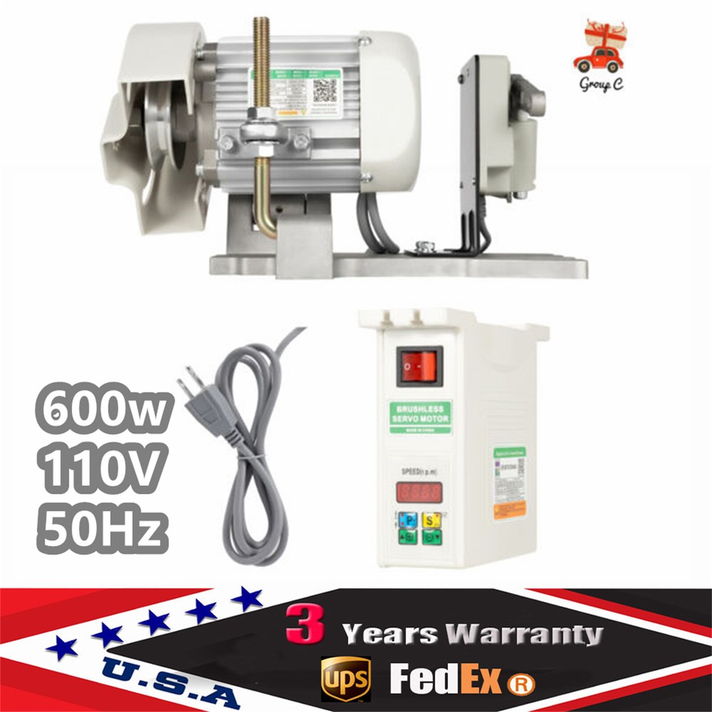 600W Brushless Servo Motor for Industrial Sewing Machines