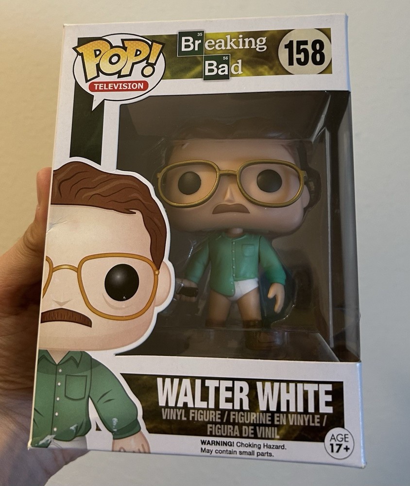 Funko Pop! Vinyl: Breaking Bad - Walter White #158 Damaged (See Photos)