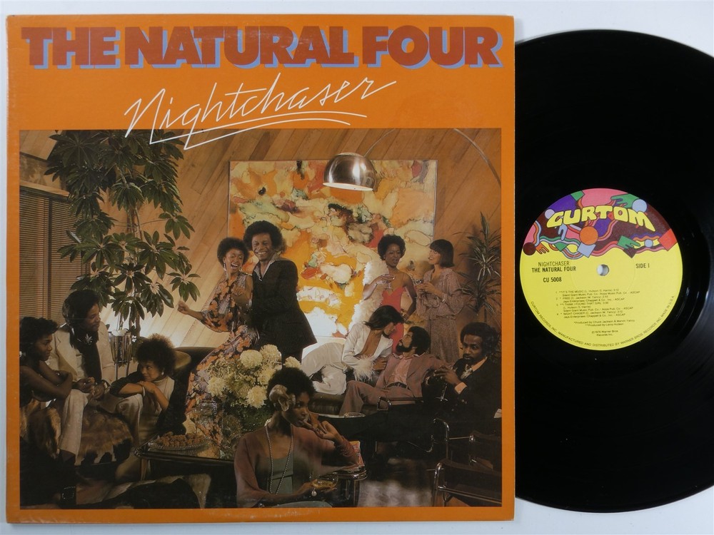 NATURAL FOUR Nightchaser CURTOM LP VG++ i