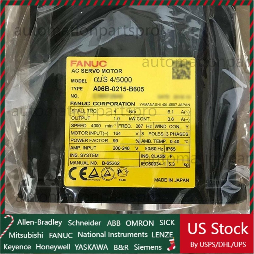 1PC FANUC A06B-0215-B605 Servo Motor New A06B0215B605 Fast Shipping