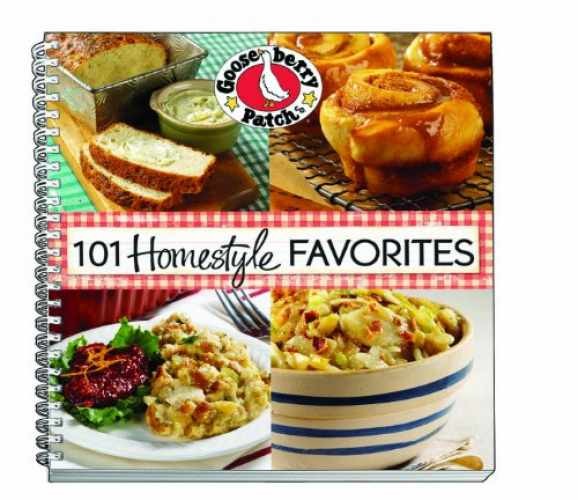 101 Homestyle Favorite Recipes - Spiral-bound, by Gooseberry Patch - Acceptable
