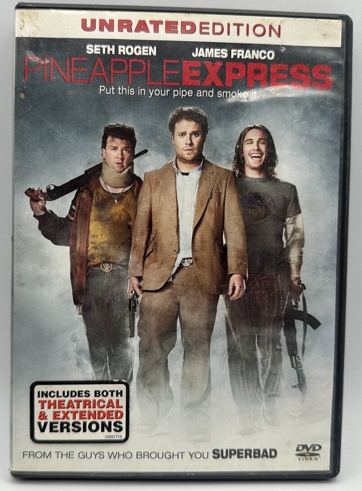 Pineapple Express DVD Seth Rogen James Franco Free Shipping 2002