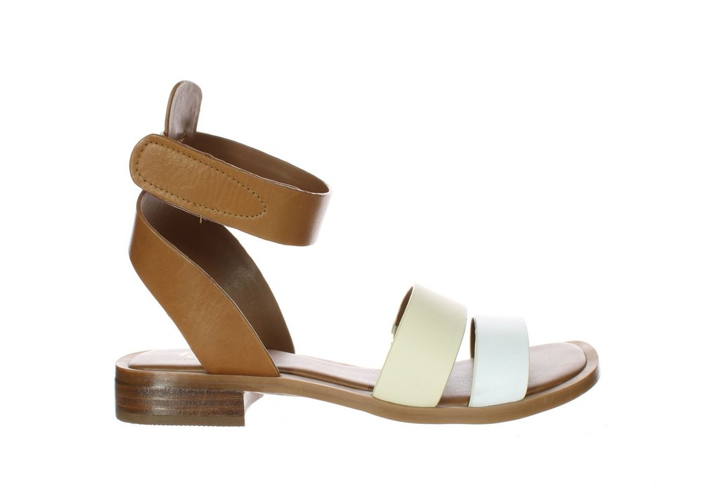 Franco Sarto Womens Palesa Brown Ankle Strap Sandals Size 6 (7736435)
