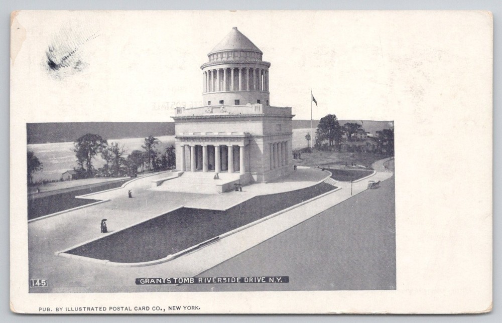 Grant's Tomb Riverside Drive NYC Postcard c1901-1907 Undivided Back