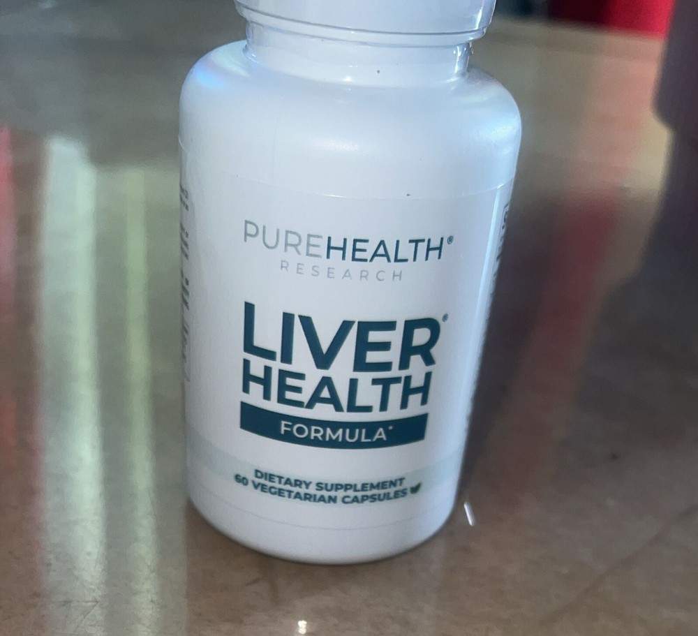 PureHealth Liver Health Formula Dietary Supplement 60 Veg Capsules