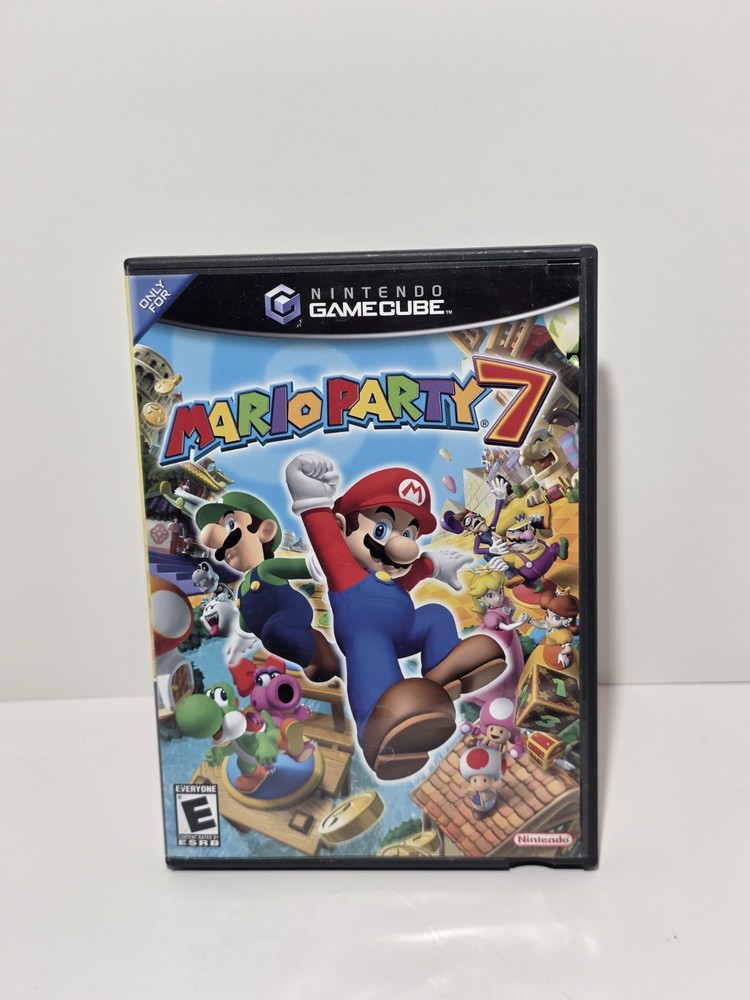 Mario Party 7 (GameCube, 2005)  Disc W/ Manual