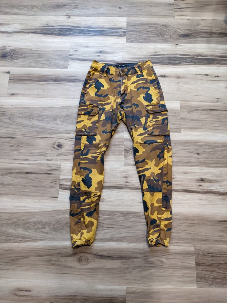 Y2K Cameo Pants Vintage y2k streetwear camo small cargo pants Vtg 00s indie...