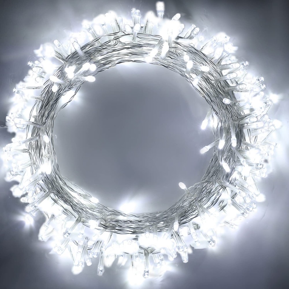 String Lights, 42ft Battery Operated String Lights, 120 Led IP65 Waterproof O...