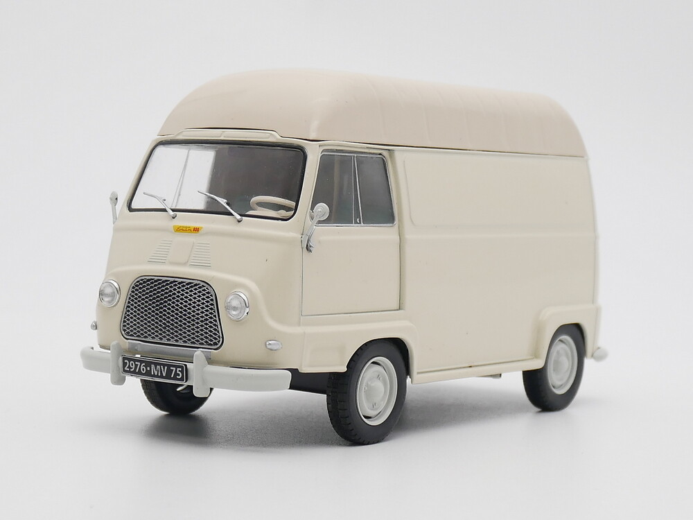 IXO 1:24 Renault Estafette 1962 Milky White Truck Model