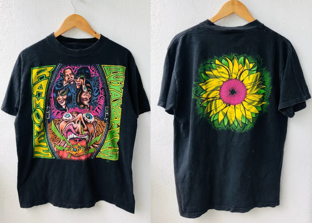 Vintage 90s Ramones Acid Eaters 1994 American Punk Rock Cover S-5XL