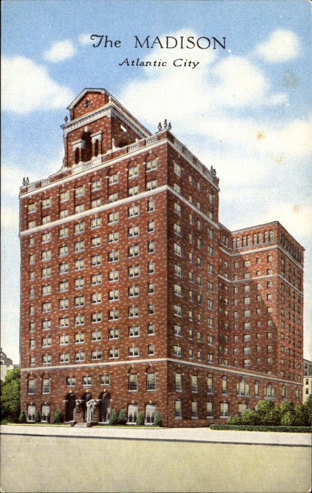 Madison Hotel Atlantic City New Jersey NJ 1940s