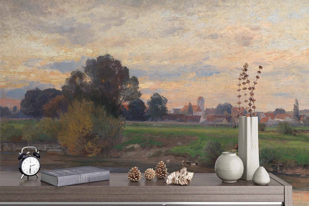 3D Landscape Oil Painting Wall Murals Wallpaper Murals Wall Sticker 39