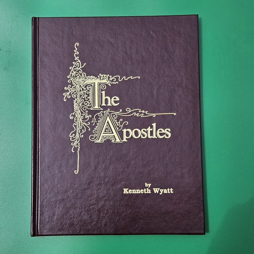 The Apostles and Jesus by Kenneth Wyatt (Hardcover, 1989) Signed Print