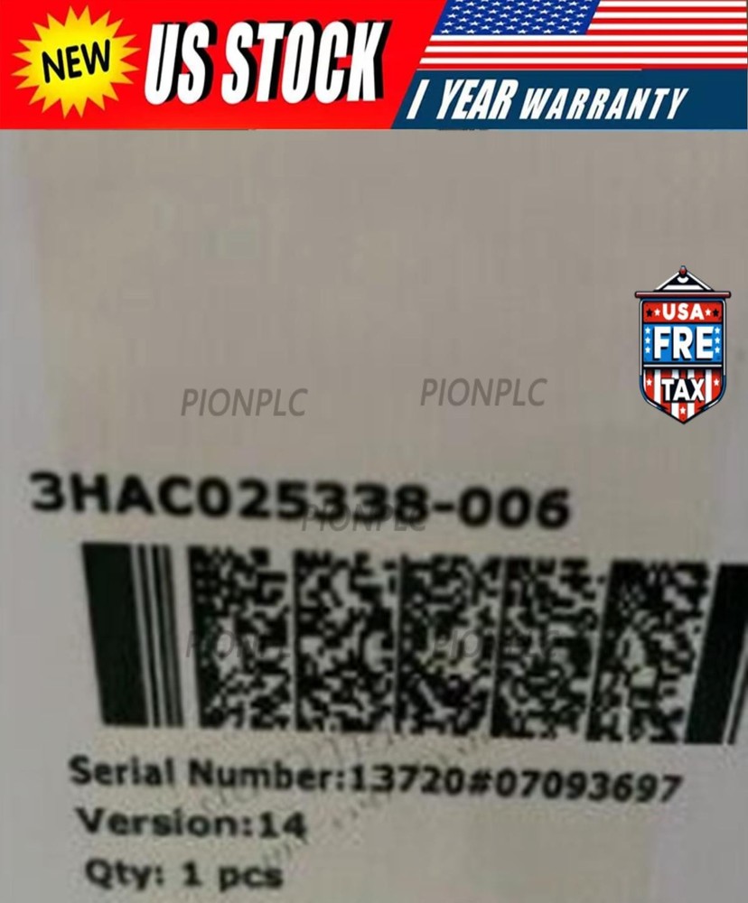 New In Box ABB 3HAC025338-006 Servo Drive Fast Shipping US Free TAX