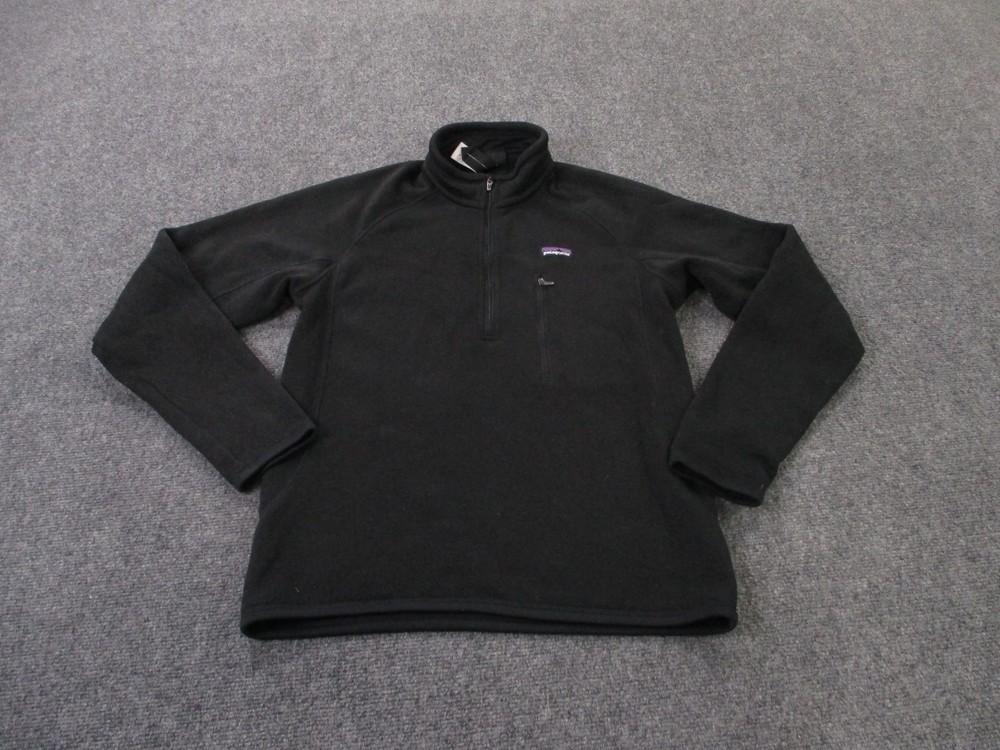 Patagonia Jacket Men XS Black Better Sweater Fleece Jumper Outdoors Hiking