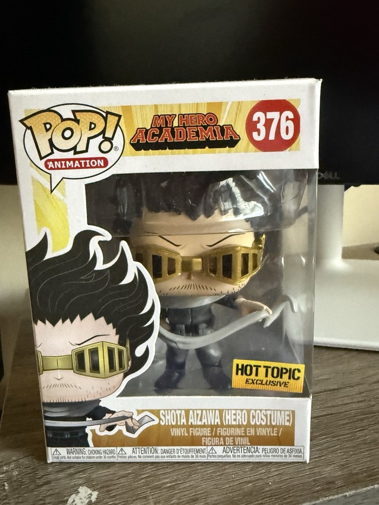 Funko Pop! Animation My Hero Academia Shota Aizawa #376 Vinyl Hot Topic Excl