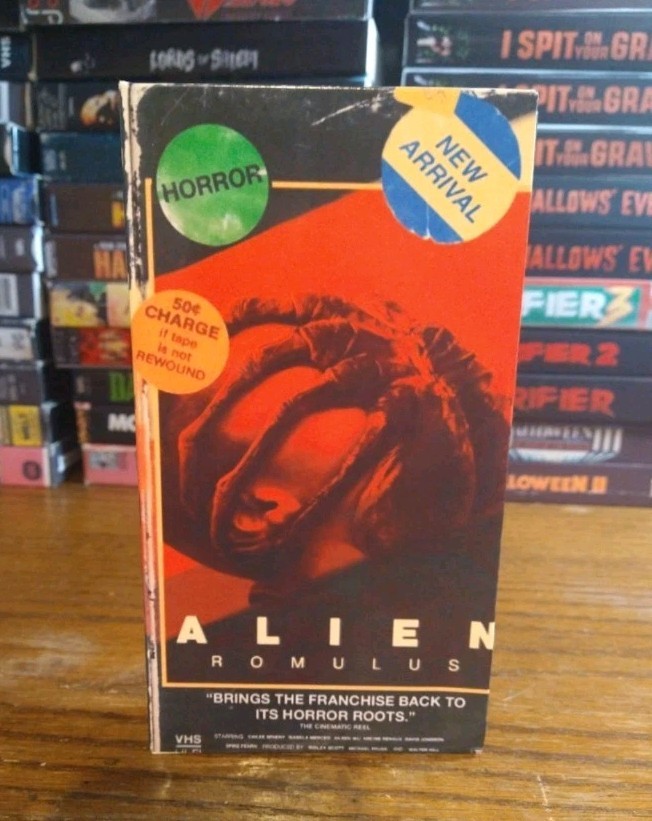 Alien Romulus Vhs