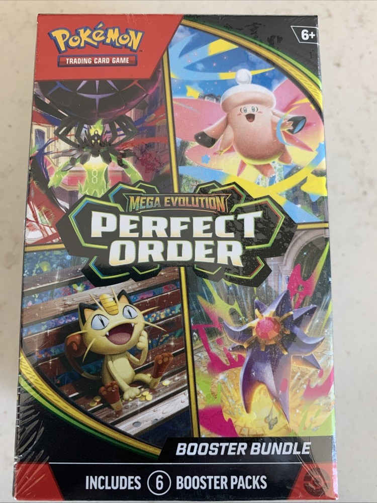 Pokemon TCG ME03 Perfect Order Booster Bundle Sealed New