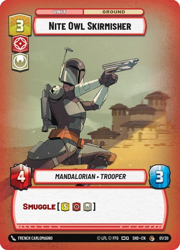 Nite Owl Skirmisher (1/20) Shadows of the Galaxy Weekly Play Promos LP