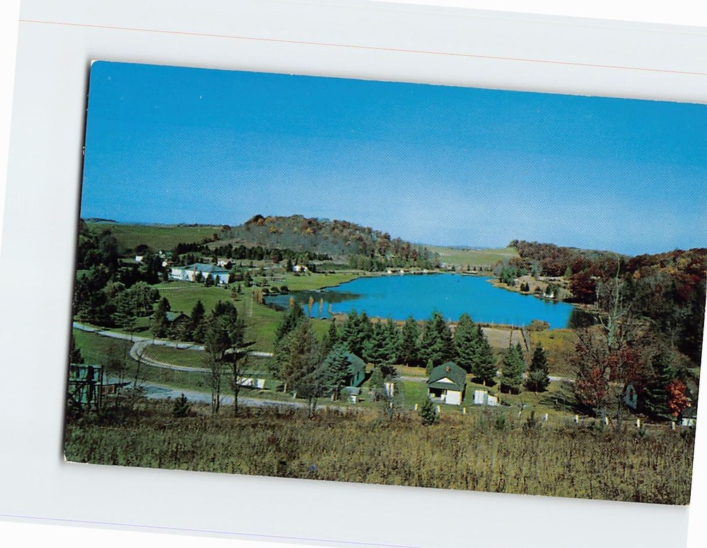 Postcard View of Silver Lake West Virginia USA