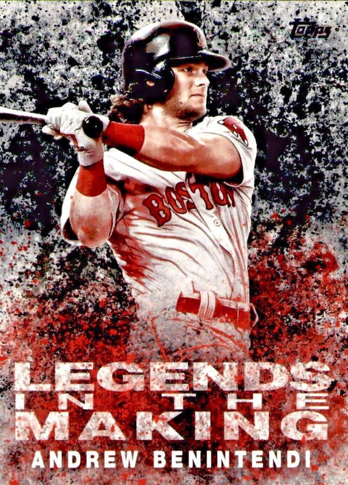 2018 Topps Andrew Benintendi Legends in the Making Black Parallel #LTM-AB