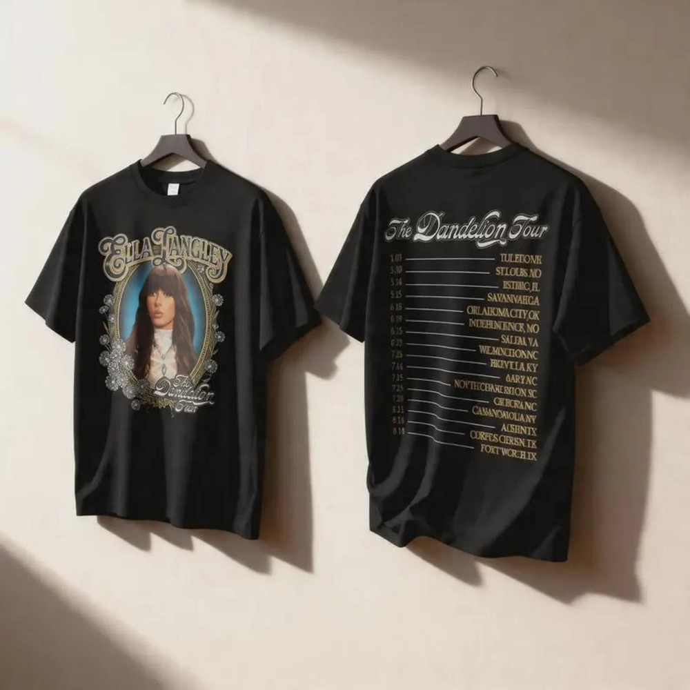 Ella Langley Tour 2026 Dandelion Tour  Concert Fan Gifts  T-Shirt