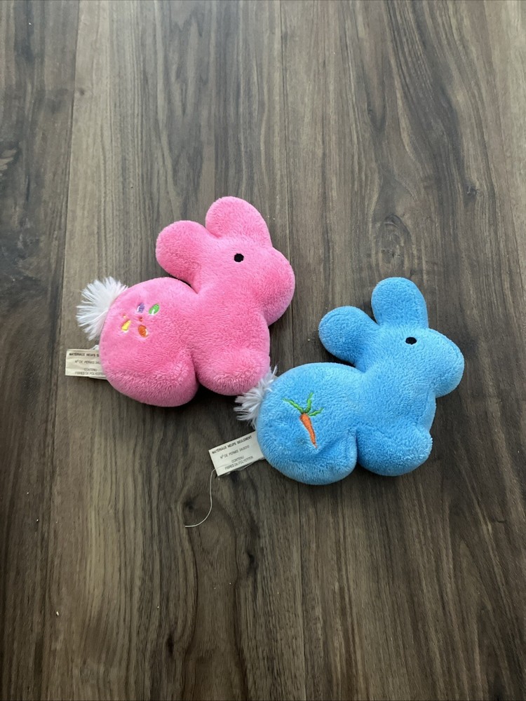 Pier 1 Imports Easter Bunny Plush Set with Jelly Beans and Carrots