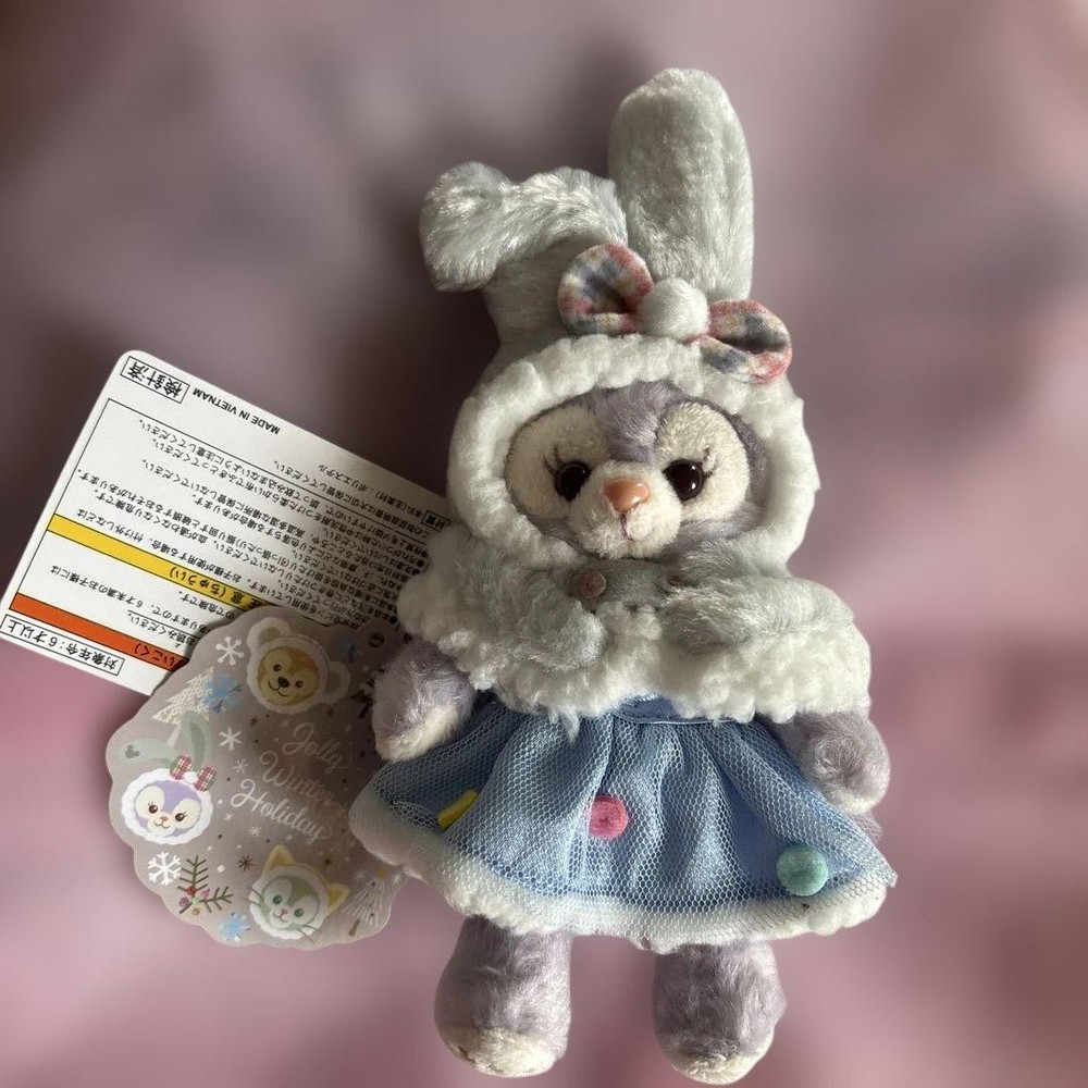 Winter Holiday Stella Lou Plush Toy Badge Tokyo DisneySea #e6715b