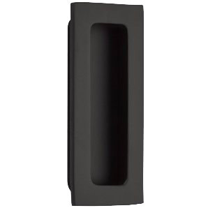 Emtek 220304 Modern Rectangular 4 Inch Tall Rectangular Flush