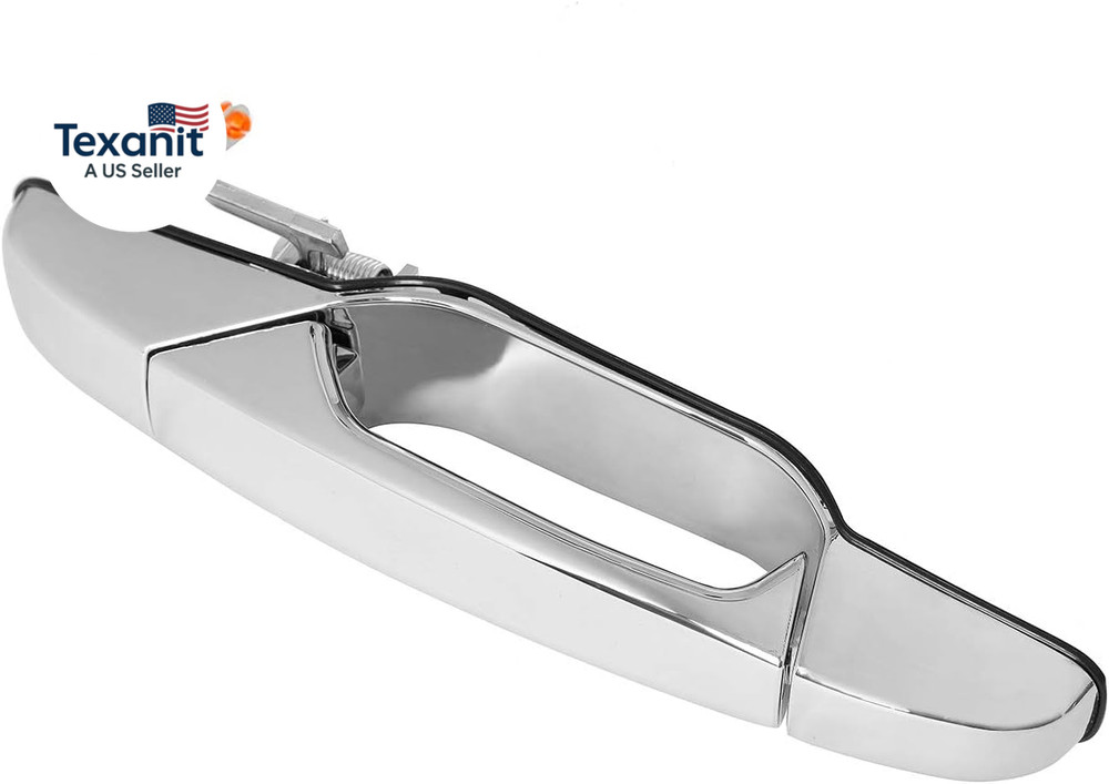 Exterior Chrome Door Handle Front Right Passenger Side | for 2007-2013 Chevy Sil