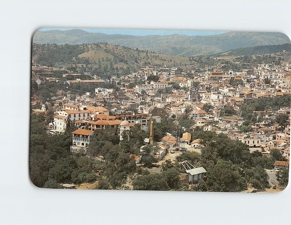 Postcard Panoramic View of Taxco Guerrero Mexico