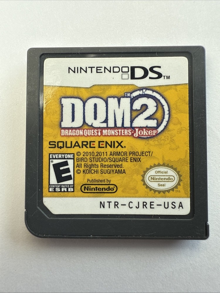Dragon Quest Monsters Joker 2 Nintendo DS Cartridge Only Tested & Working
