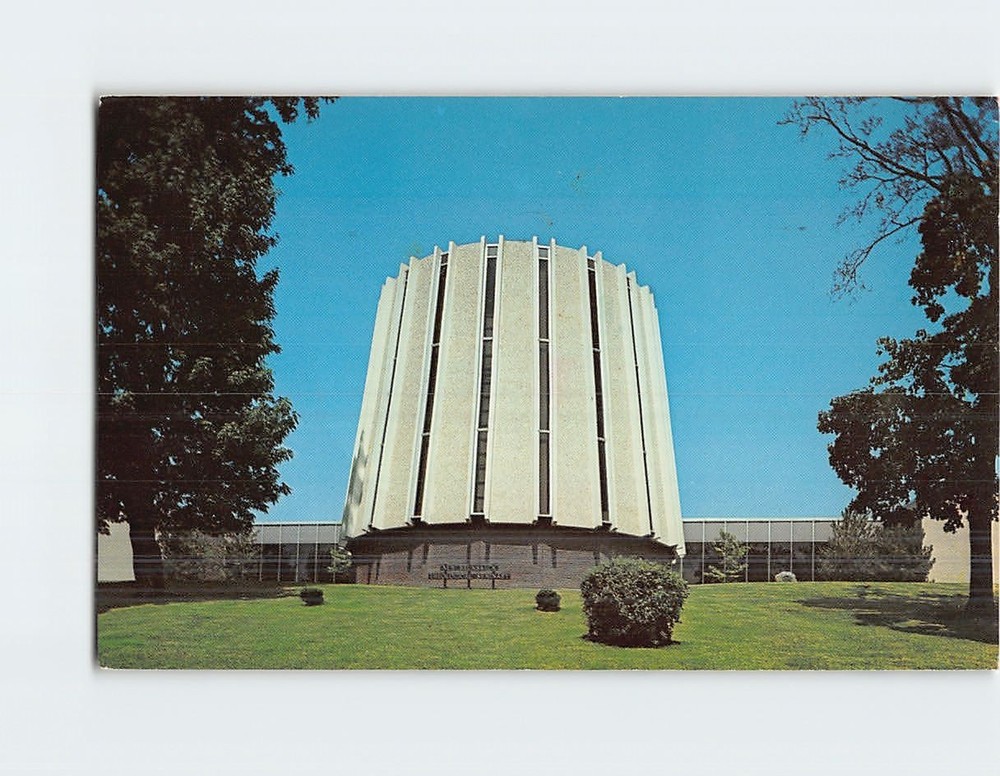 Postcard Zwemer Hall New Brunswick Theological Seminary New Jersey USA