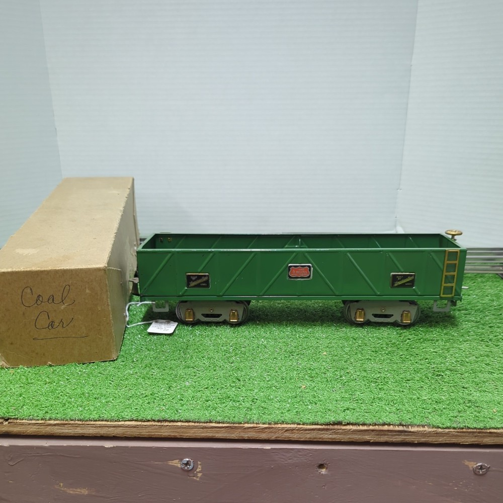 American Flyer 4017 Prewar Standard Wide Gauge Tinplate Train Gondola 1930's Vtg