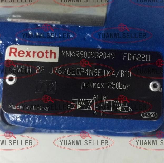 ONE Rexroth VALVE 4WEH22J7X/6EG24N9ETK4/B10 R900932049 4WEH22J76/6EG24N9ETK4/B10